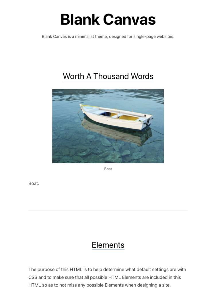 Blank Canvas-fastest-wordpress-themes